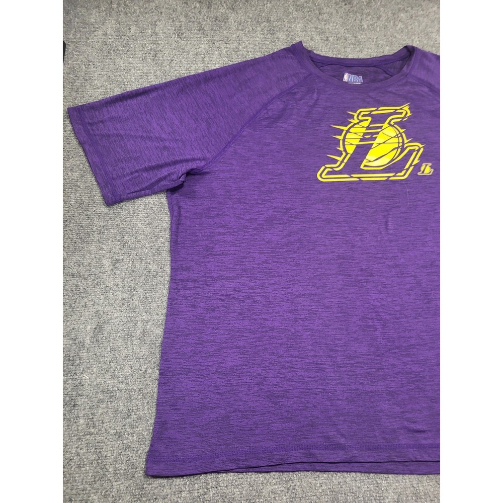 UNK NBA LOS ANGELES LAKERS TSHIRT ACTIVEWEAR PURPLE SIZE XXX-LARGE (3XL) - Picture 3 of 12
